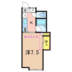 第７レジデンスの物件間取画像